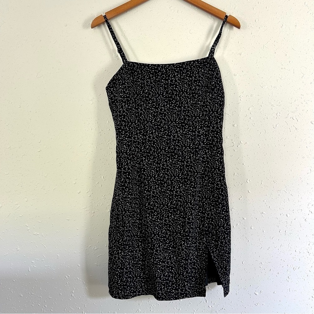 Hello Molly Black and White Mini Dress